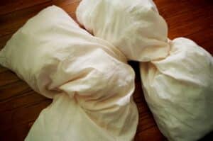 Lumpy pillows