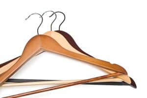 wooden hangers