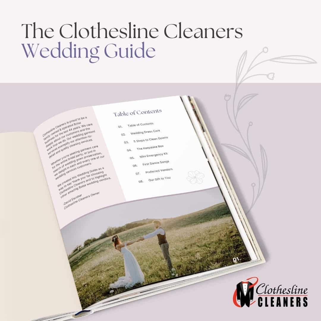 The Clothesline Cleaners Wedding Guide