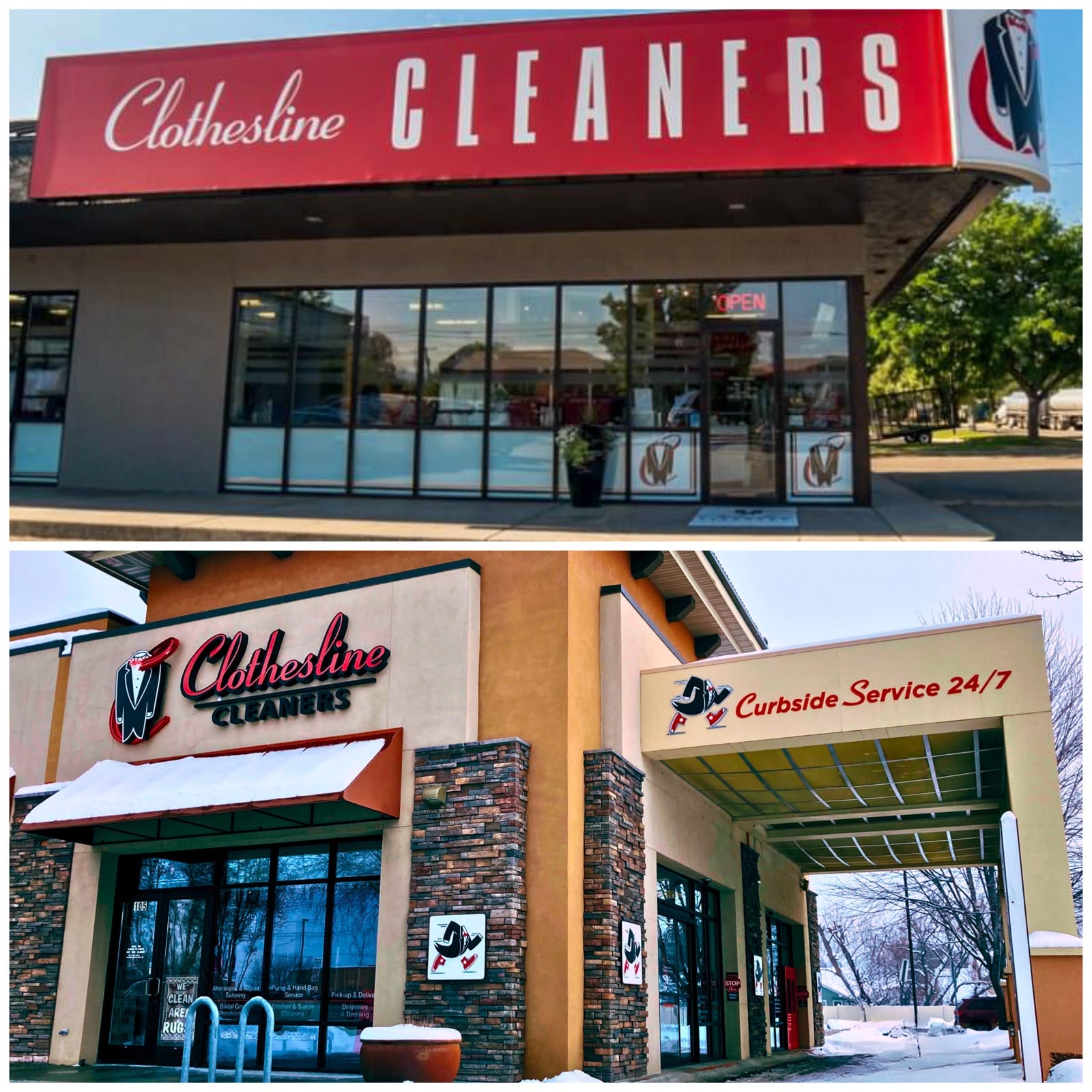 Clothesline Cleaners Boise and Meridian store locations